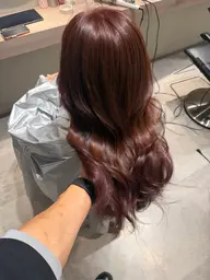 【ブリーチなし最強透明感】カット+ダブルカラー+髪質改善カラー+美髪TR
