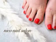Foot👣角質ケア付き✨ワンカラー(オフ込み)