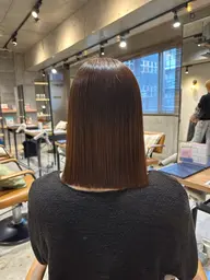 【巻ける縮毛矯正】💫髪質改善ストレート+毛先整えカット+髪質改善トリートメント🫧