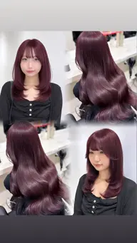 🎀 ブリーチなしダブルカラー 🎀【ダメージを抑えながら透明感カラー🤍】➕高保湿トリートメント