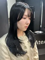 【✂️前日予約限定/モデルメニュー✂️】セイムレイヤーカット(90°レイヤー) ※レディースのみ