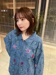 カット+カラー+質感再生トリートメント