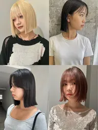どの世代にも大人気❗️(ボブカット+MILBON treatment)