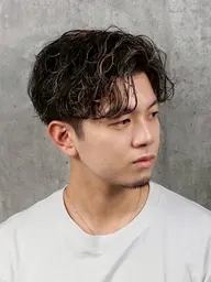 カット+パーマ+シャンプー+セット ¥1870〜【整髪料のご購入お願いいたします!】
