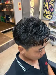 cut シャドウパーマ