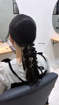 🩰ヘアセット