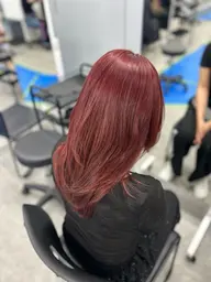 【✨ケアブリーチ利用✨】｛根元が気になる方👀｝🍓ブリーチリタッチ¥0 + オンカラー