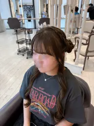 【平日メニュー】推し活ヘアセット🎀🍓
