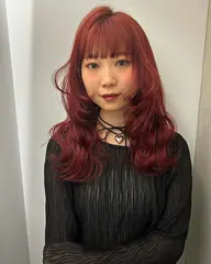 【minimo限定】🍓1ブリーチで作る暖色カラー❤️