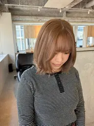 似合わせカット+ダブルカラー+リペアトリートメント