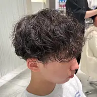 【流行りの人気パーマ】⚡️メンズカット+シャドウパーマ⚡️