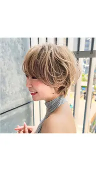 🍀透明感たっぷりWカラー🍀カット＋ケアブリーチ＋高発色カラー