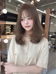 カット+ブリーチなしダブルカラー🩶