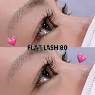 フラットラッシュ80本👀💗