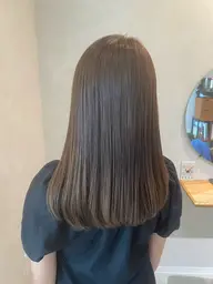 透明感柔らかいカラーに！！ブリーチなしのダブルカラーᕷ˖٭ダブルカラー＋トリートメント