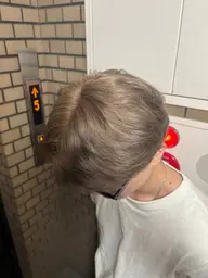 メンズカット+ダブルカラー