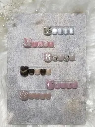 【オフ込み】定額デザインコース🐾🩷(サンプルのパーツも全てコース料金に含まれてます✨)