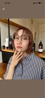 ・ cut + one color 🥣⚠︎︎長さにより料金の変動がございます