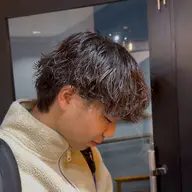 【✨️流行りのモテヘア✨️】メンズカット+シャドウパーマ 初パーマにもおすすめ⭕️
