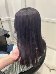 カット＋白髪ぼかしハイライト＋イルミナカラー＋oggiotto１０ステップトリートメント