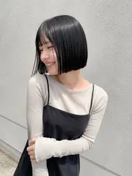 カット極潤矯正トリートメント