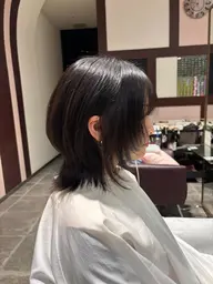 【艶カラー】ブリーチなしダブルカラー➕顔周りカット💫