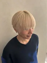 【メンズ限定】❄️メンズカット＋ブリーチ＋カラー＋トリートメント❄️