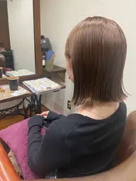 初回と2回目のお客様⭐️【透明感&ツヤ感カラー】🦋カラー＋デトックス炭酸ヘッドスパ10分✨¥6800（ブロー込み）