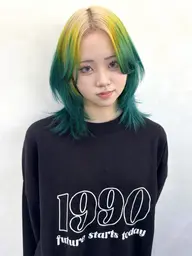 ✨今だけ!特別価格でご案内✨🦄🌈カット+ダブルカラー(ブリーチ有無🉑)🦄🌈¥18,700→12,100