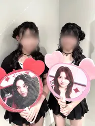 【推しに会うライブイベントの日に🖤】イベントヘアセット🫧