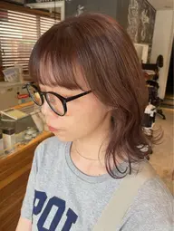 【平日&新規限定】カット✂️＋カラー🩵＋トリートメント🫧（ブリーチ×）⚠︎ロング料金あり
