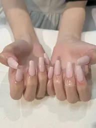 💗オフ有💗平日限定【長さだし】チップorスカルプ☆ワンカラー/ミラー/マグ/フラッシュ