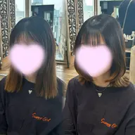 無料カット+スタイリング(オリジナルトリートメント付き🫧)💖✂️【⚠️ロング、ミディアム限定】