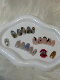【海外っぽネイル🪩】長さ出しあり⭕️トレンドデザイン¥15,000​〜​