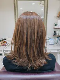 ✨明るい仕上がりの白髪染めコース✨カット＋ベースカラー＋ハイライト＋トリートメント