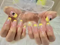 「長さ出し 0,5~1cm まで」 マグネットネイル🧲 * グラデーション✨ ➕ アート2本🫧