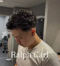 ⭐️ご新規様限定価格⭐️ラルフカール 横はスッキリ目でトップはパーマで男らしいスタイルです!