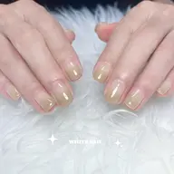 《オフあり》 透明感あるグラデーションネイル💅 透け感がかわいいカラグラ💞 韓国ブランド『VALLAジェル』