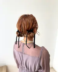 お呼ばれヘアセット