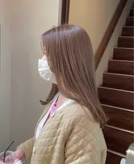 カット+ブリーチなしダブルカラー