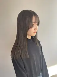 《ミニモ学割》U24 艶カラー+集中補修ケアトリートメント