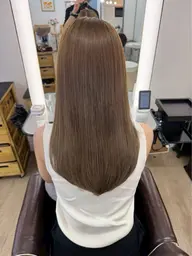 ダブルカラー(ブリーチなし)×ケラチントリートメント🪄︎︎