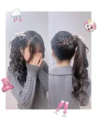 【推し活ヘア♡】とびきりかわいい量産型アレンジ🎀