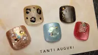フットネイル 親指 アート💕オフケア・フットバス付