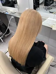 【🪄初ブリーチ🪄】💫前頭ブリーチ💫ケアブリーチでケアしながらハイトーンに‼️
