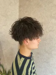 【メンズ限定メニュー】パーマ+カット