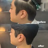 【人気急増🔥】骨格修正メンズカット+ダウンパーマ はち周りの浮きや襟足の収まりを良くしたい方へ