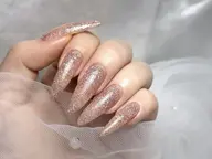 🎀hand チップ長さだし+水光うるちゅるマグネットorフラッシュオフなし