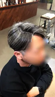 【メンズ限定】ハイライト🚹✨(シャンプーブロー込)