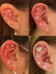 👂️💎耳ツボジュエリー付け放題